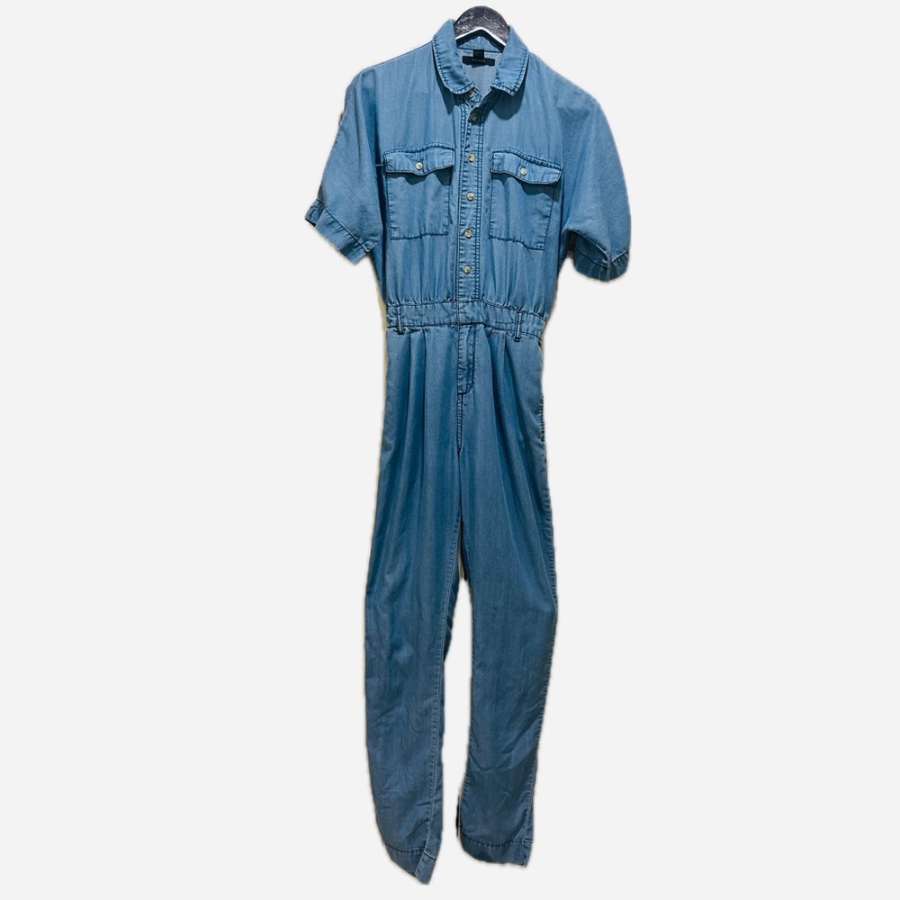 Sz.S-FOREVER 21-Shortsleeved Jumpsuit